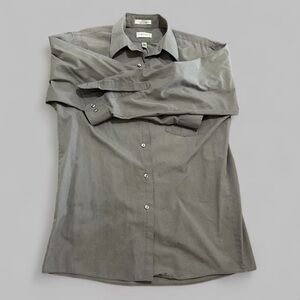 Large button up, good for layering.